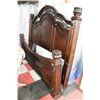 Image 1 : KING SIZE CARVED STYLE BEDFRAME-NO HARDWARE