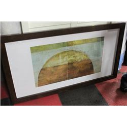 WOOD FRAMED SHOWHOME PICTURE