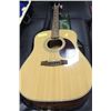 Image 1 : CART BLOND ACCOUSTIC GUITAR W/ CASE