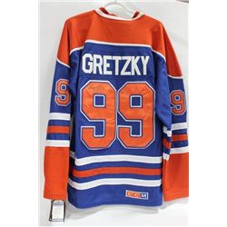 WAYNE GRETZKY SIGNED OILERS JERSEY W/ COA