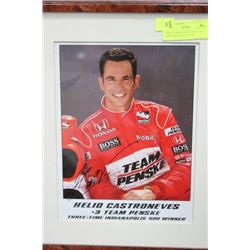 THREE-TIMES INDIANAPOLIS 500 WINNER SIGNED PICTURE