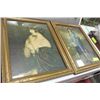 Image 1 : ESTATE FRAMED BLUE BOY AND LADY PICTURES