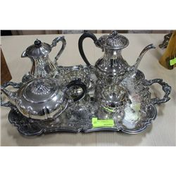 ESTATE SILVERPLATED TEA SET