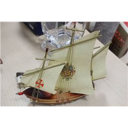 ESTATE SMALL SHIP LAMP