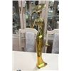 Image 1 : BRASS LADY STATUE