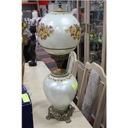 VINTAGE ELECTRIC GONE W/ THE WIND STYLE TABLE LAMP