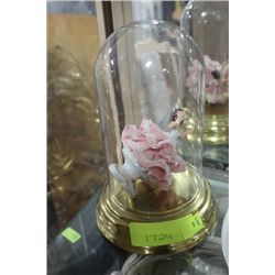 ESTATE GERMAN PORCELAIN FIGURINE W CASE