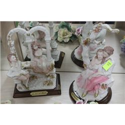 PAIR OF ESTATE FIGURINES