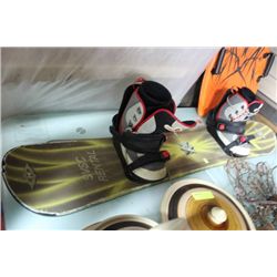 BEGINNER'S K-19 SNOWBOARD W/ BINDINGS & BOOTS