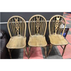 SET OF ANTIQUE CHAIRS