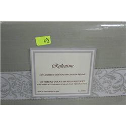 360 THREAD COUNT GREEN KING SIZE SHEET SET