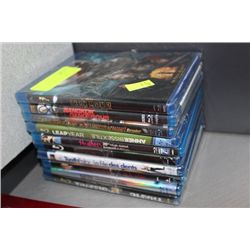 BUNDLE OF 10 BLU-RAY DISCS