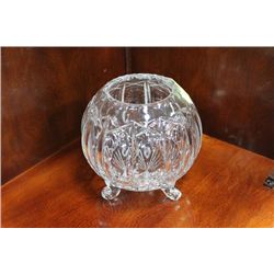 ESTATE CRYSTAL VASE