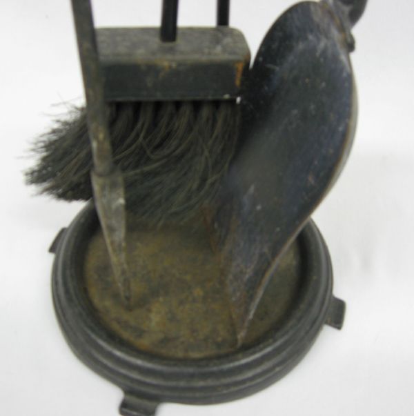 Vintage Hart 218 Cast Iron Owl Fireplace Tools