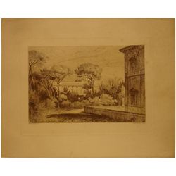 A Landscape Scene From Claude Lorrain