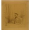 Image 1 : Sketch of a Man Sitting
