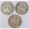 Image 1 : ( 3 ) BAHAMAS $5.00 SILVER COINS, ALMOST 4 oz. ASW