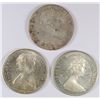 Image 2 : ( 3 ) BAHAMAS $5.00 SILVER COINS, ALMOST 4 oz. ASW