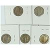 Image 2 : (5) 1926-S MERCURY DIMES