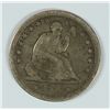 Image 1 : 1855 SEATED QUARTER VF