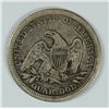 Image 2 : 1855 SEATED QUARTER VF