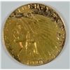 Image 1 : 1929 $2.50 GOLD INDIAN EX-JEWELRY