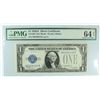 Image 1 : 1928 $1 SILVER CERTIFICATE (FUNNY BACK) PMG 64 EPQ