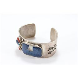 Sterling Silver Native American Bracelet