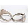 Image 5 : 3 Sterling Silver Rings