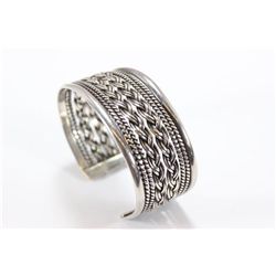 Sterling Silver Rope Design Bracelet