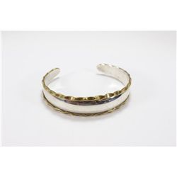 Sterling Silver Two-Toned Bracelet