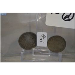 Lot of Two Items : British Shilling Ca 1697 William 3rd [ good condition ] - British Shilling Ca 185