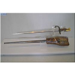French Bayonet w/scabbard & frog [ appears very good  ]