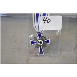 Nazi Mother's Cross in silver grade