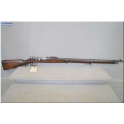 Kropatschek M1886 .8 x 60 R  cal bolt action full wood Military  Rifle w/ 32" bbl  [ Portuguese blue