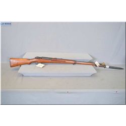 Mauser Mod 98 Japanese "Siamese" .8 x 52 Rimmed cal bolt action full wood Military Rifle w/29" bbl [