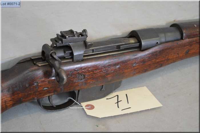 Ross Rifle Mod M10 Mark III .303 cal straight pull bolt action full ...