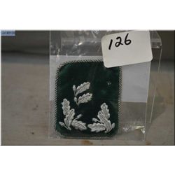 Single Nazi Officer Collar Rank