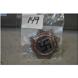 Nazi German Cross in silver, Dated 1941 [ marker' marked G.Brehmer, Mark ? Ieukirchen , SCARCE ]