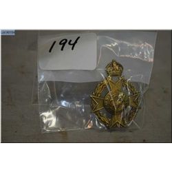 Canadian Cap Badge Protestant Faith WW II [ very scarce ]