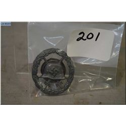 Nazi Award Legion Condor Wound Badge [ srew back version , scarce ]