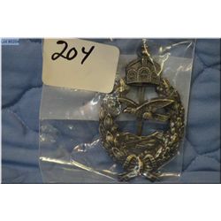Imperial German Retired Pilot's Badge [ Honorably discharged due to injury or inability to fly