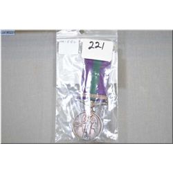 British General Service Medal - Issued w/Malaya Clasp [ 1950's Issue, early Queen Elizabeth, Issued 