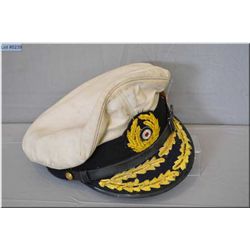 Nazi Navy Crusher Cap [ Summer issue, liner rough, no manufacturfers marks, missing eagle ]