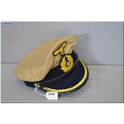 Nazi Crusher Cap - Nazi Kriegsmarine [ maker's marked ]