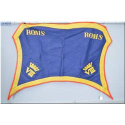 8 Th Canadian Hussar's Saddle Pad [ has Regimental Quarter Master's Embroidery ]