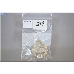 Canadian Cap Badge WW II Armoured Fighting Vehicle Training Center [ Maker's Mark William Scully , S