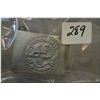 Image 1 : Nazi Death Head Belt Buckle w/script writing FRONTHER