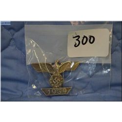 Nazi Award - Nazi Spance to the Iron Cross First Class 1939