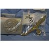 Image 1 : Lot of Two Nazi Itesm : Nazi Cap Device [ early example makers marked 40 ] - Nazi Belt Buckle with t